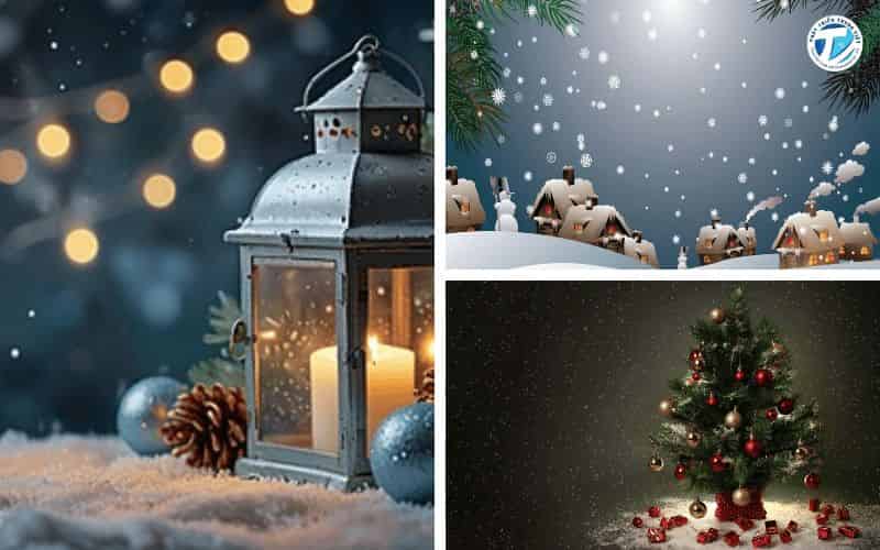 Hình ảnh 150+ mẫu background noel tối giản – Tinh tế