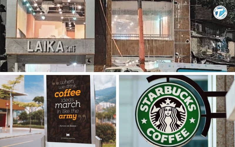 Hình ảnh các kích thước làm mẫu biển quảng cáo đẹp phổ biến