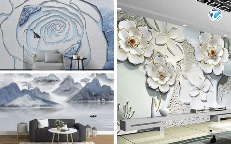 Hình ảnh các loại decal dán tường ở các quán cafe