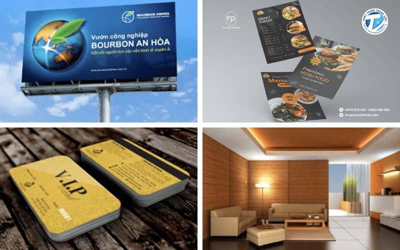 Hình ảnh các ứng dụng của in offset trên nhựa PVC