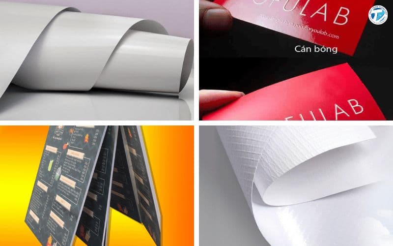 Hình ảnh chất liệu và công nghệ gia công áp phích quảng cáo 