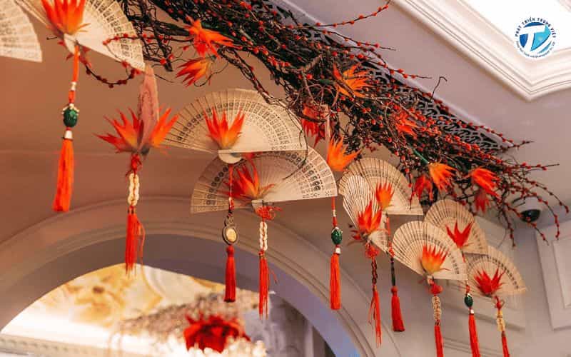 Hình ảnh cổng Tết đẹp may mắn