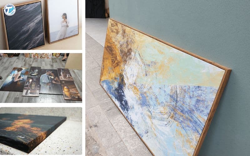 Hình ảnh dịch vụ in tranh canvas giá rẻ nhưng vẫn đảm bảo độ bền màu
