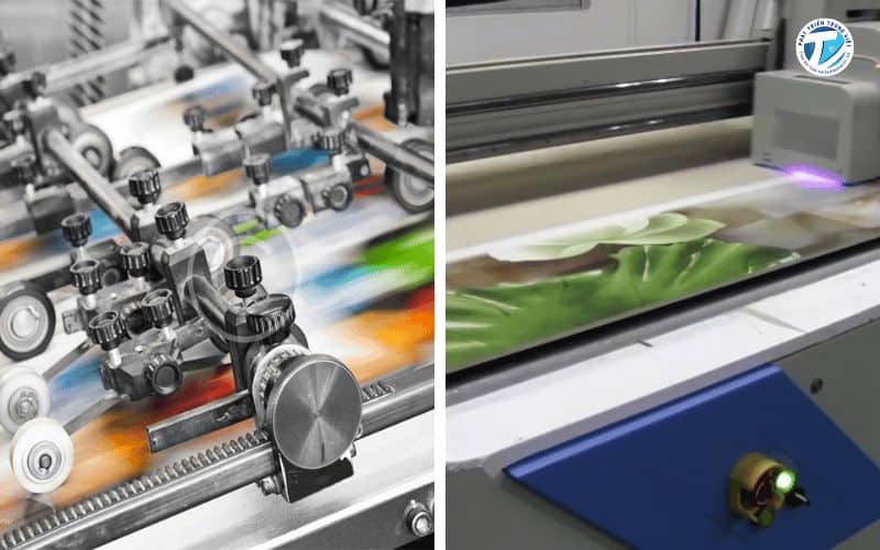 Hình ảnh in trên nhựa pvc bằng công nghệ offset