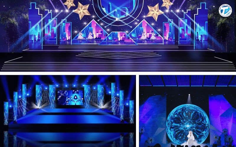 Hình ảnh mẫu thiết kế trang trí sân khấu tiêu biểu nhất năm nay