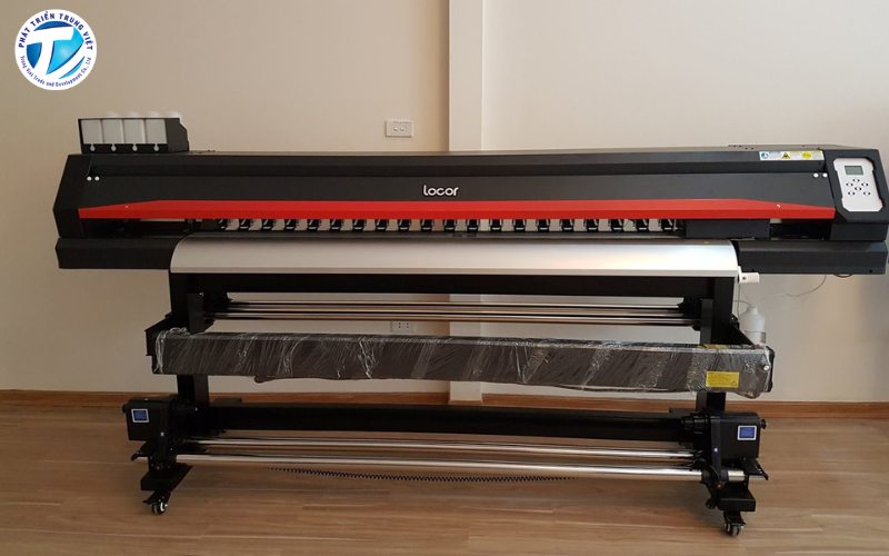 Máy in decal khổ lớn ứng dụng in tem dán, in poster quảng cáo...
