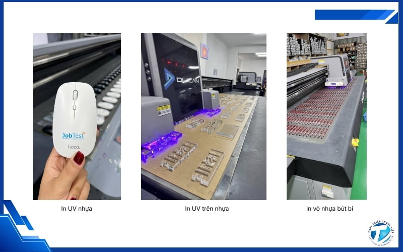 Máy in nhựa là gì? In trên nhựa & PVC bền màu bằng công nghệ UV