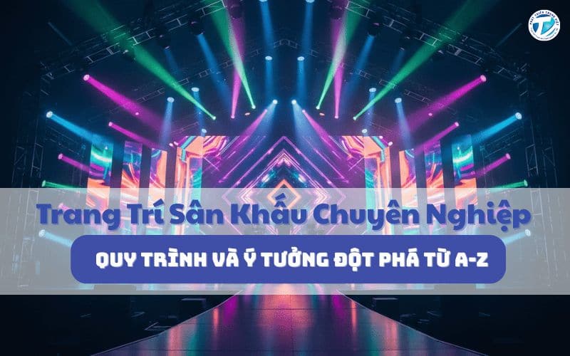 Trang Trí Sân Khấu Chuyên Nghiệp: Quy Trình Và Ý Tưởng Đột Phá Từ A-Z
