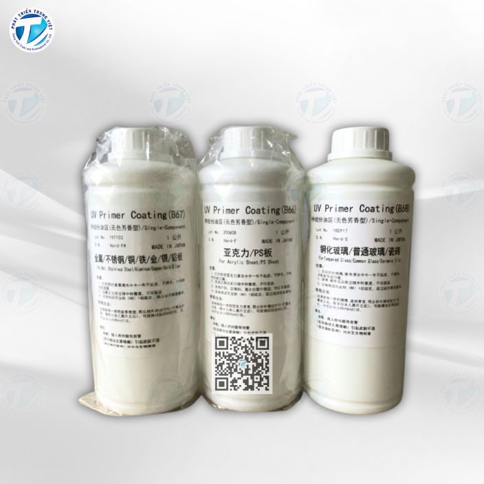 B66, B67, B68 - Nước phủ bám dính Mica, Formex, Alu, Kính