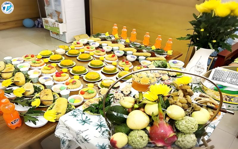 Lễ thôi nôi để thể hiện lòng biết ơn