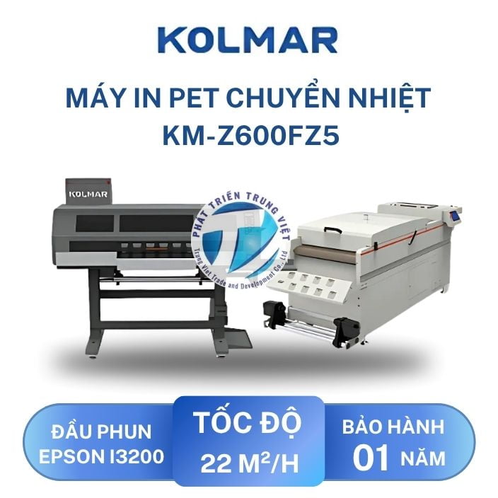 Máy In Pet Chuyển Nhiệt KM-Z600FZ5