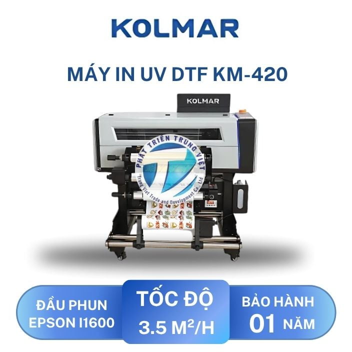 Máy in UV DTF KM-420&nbsp;