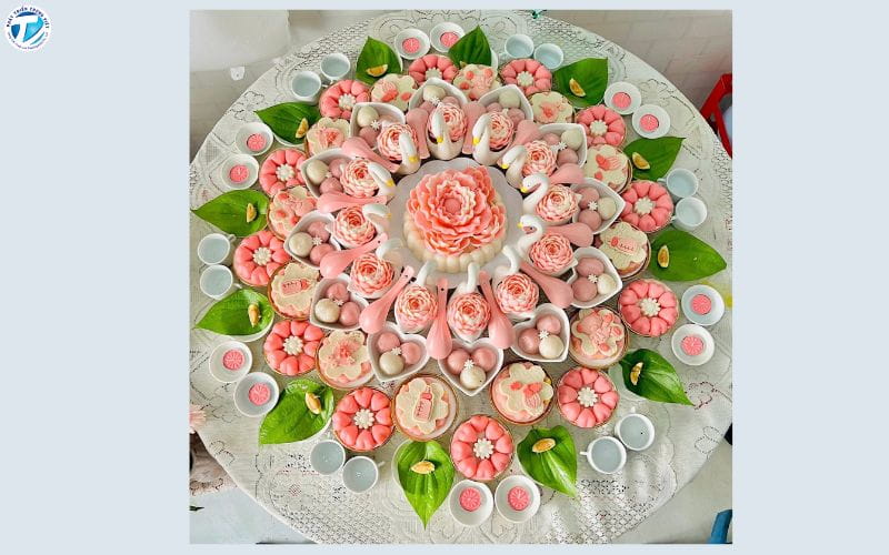 Mâm cúng 12 Bà Mụ