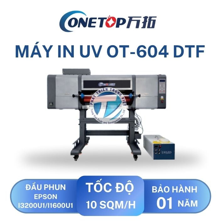 Máy In UV OT-604 DTF
